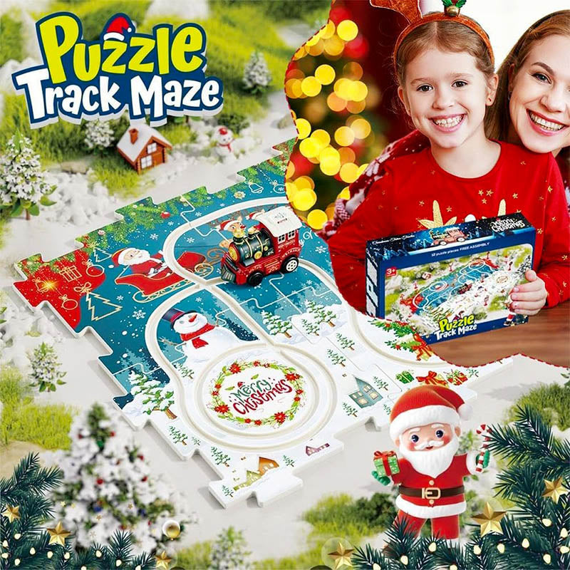 Puzzle Track Car Play Set