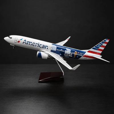 American Airlines Boeing 737-800 FIFA World Cup Model Airplane 1:85
