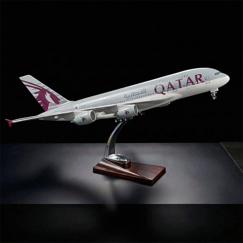 Qatar Airways Airbus A380 1:160 Scale