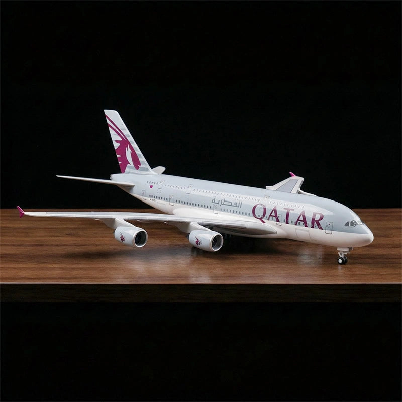 Qatar Airways Airbus A380 1:160 Scale
